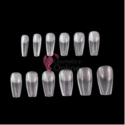 Tipsuri 504 bucati Transparente Refolosibile Smart Forms pentru Acryl Gel, Polygel, art TPS69AA Balerina Medium